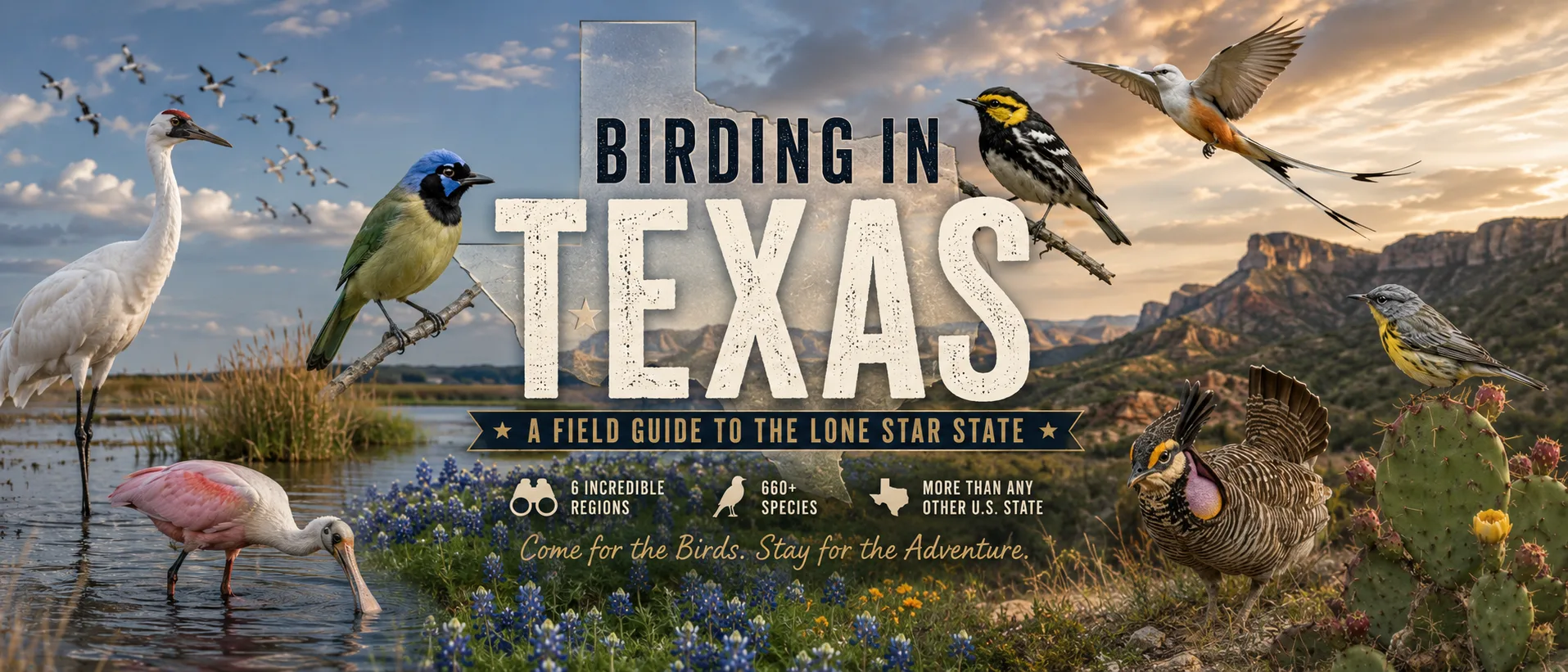 Birding in Texas — a field guide to the Lone Star State